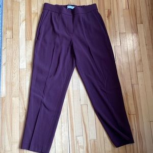 Aritzia Babaton Conan pant - wine colour